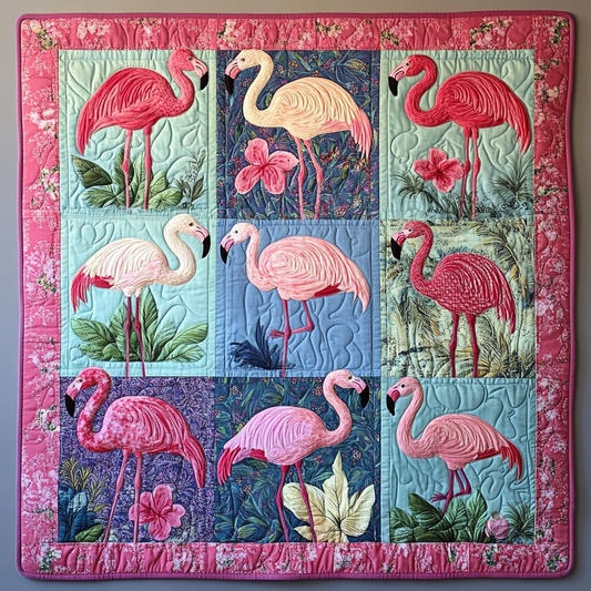 Island Elegance Quilted Blanket - Throw (55" x 60")