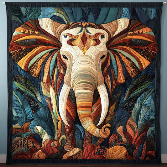 Jungle King Quilted Blanket - Throw (55" x 60")