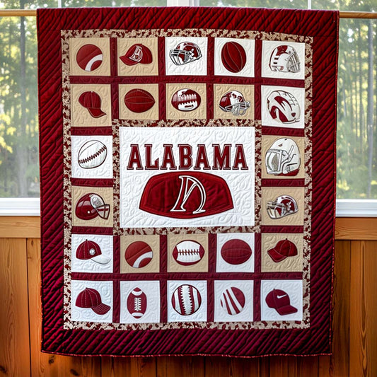 Kickoff Kings Quilted Blanket - Throw (55" x 60")