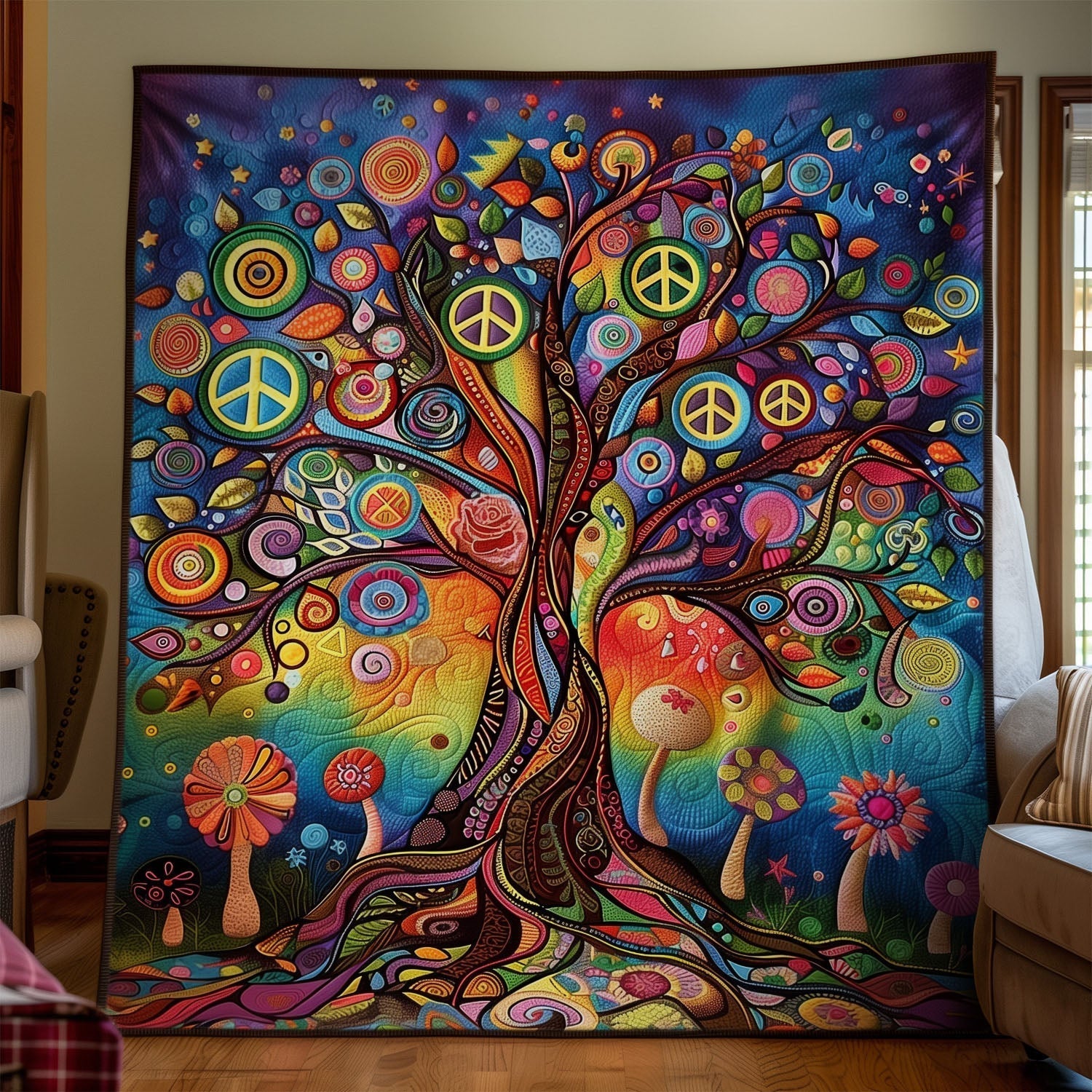 Throw (55'' x 60'')