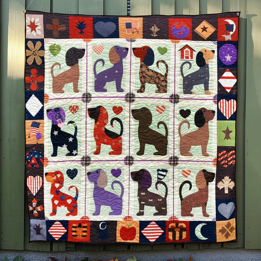 Little Legs Luxuries Quilted Blanket - Throw (55" x 60")