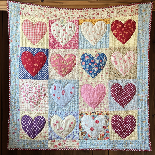 Love Layered Quilted Blanket - Baby (30" x 40")