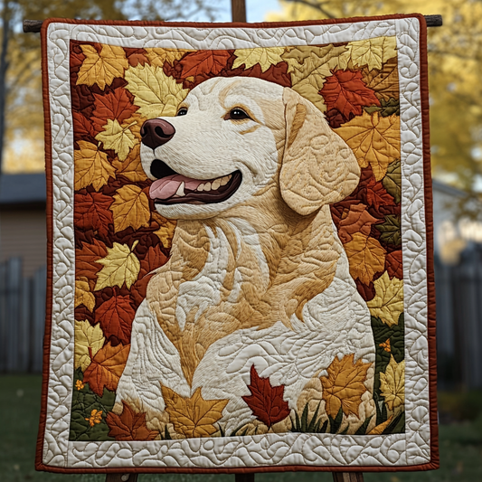 Loyal Sunshine Quilted Blanket - Throw (55" x 60")