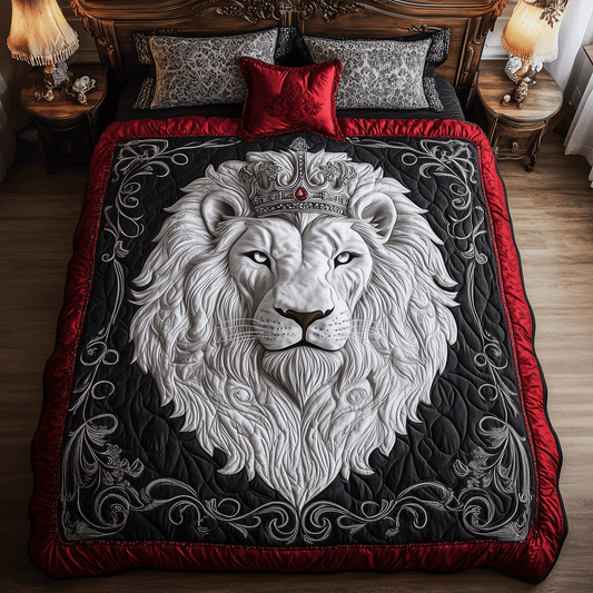 Lush Pines 3-Piece Quilted Bedding Set - Single (59" x 70")