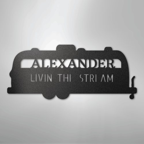 Airstream Monogram - Steel Sign