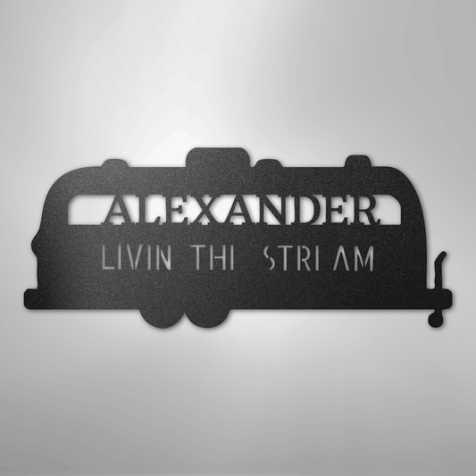Airstream Monogram - Steel Sign