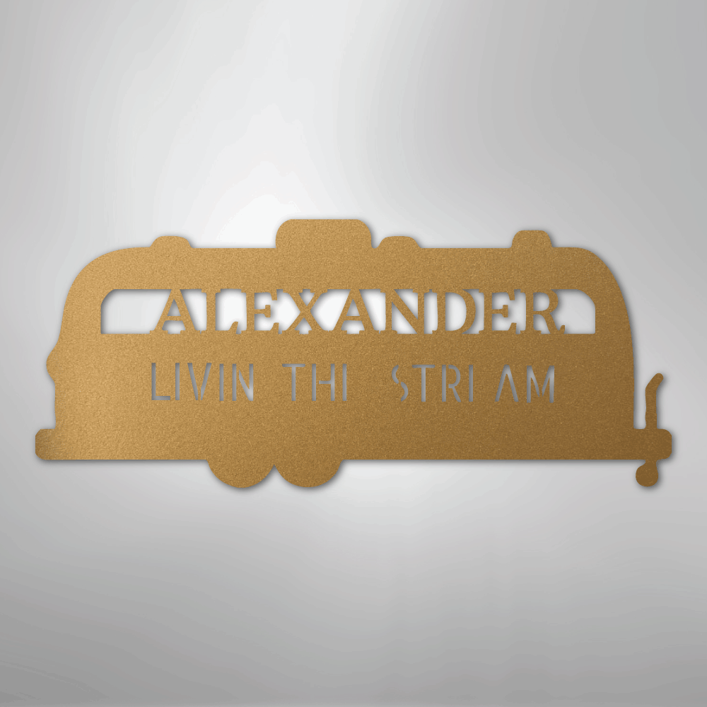Airstream Monogram - Steel Sign