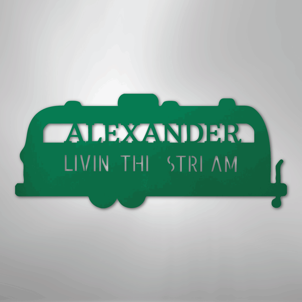 Airstream Monogram - Steel Sign