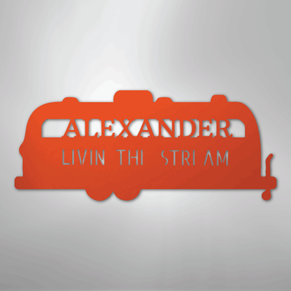 Airstream Monogram - Steel Sign