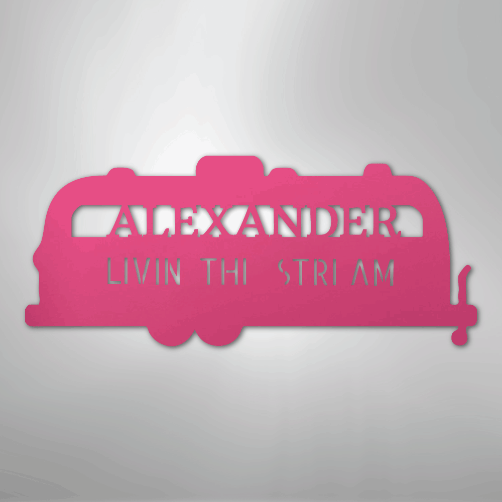 Airstream Monogram - Steel Sign