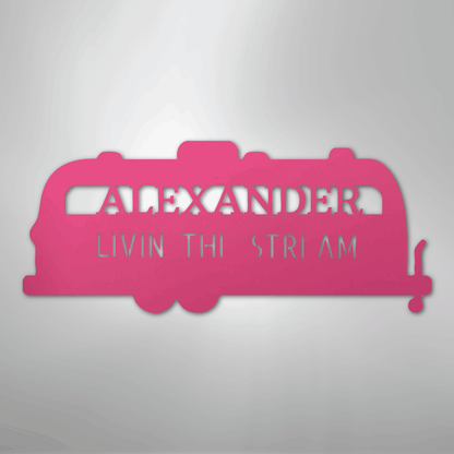 Airstream Monogram - Steel Sign