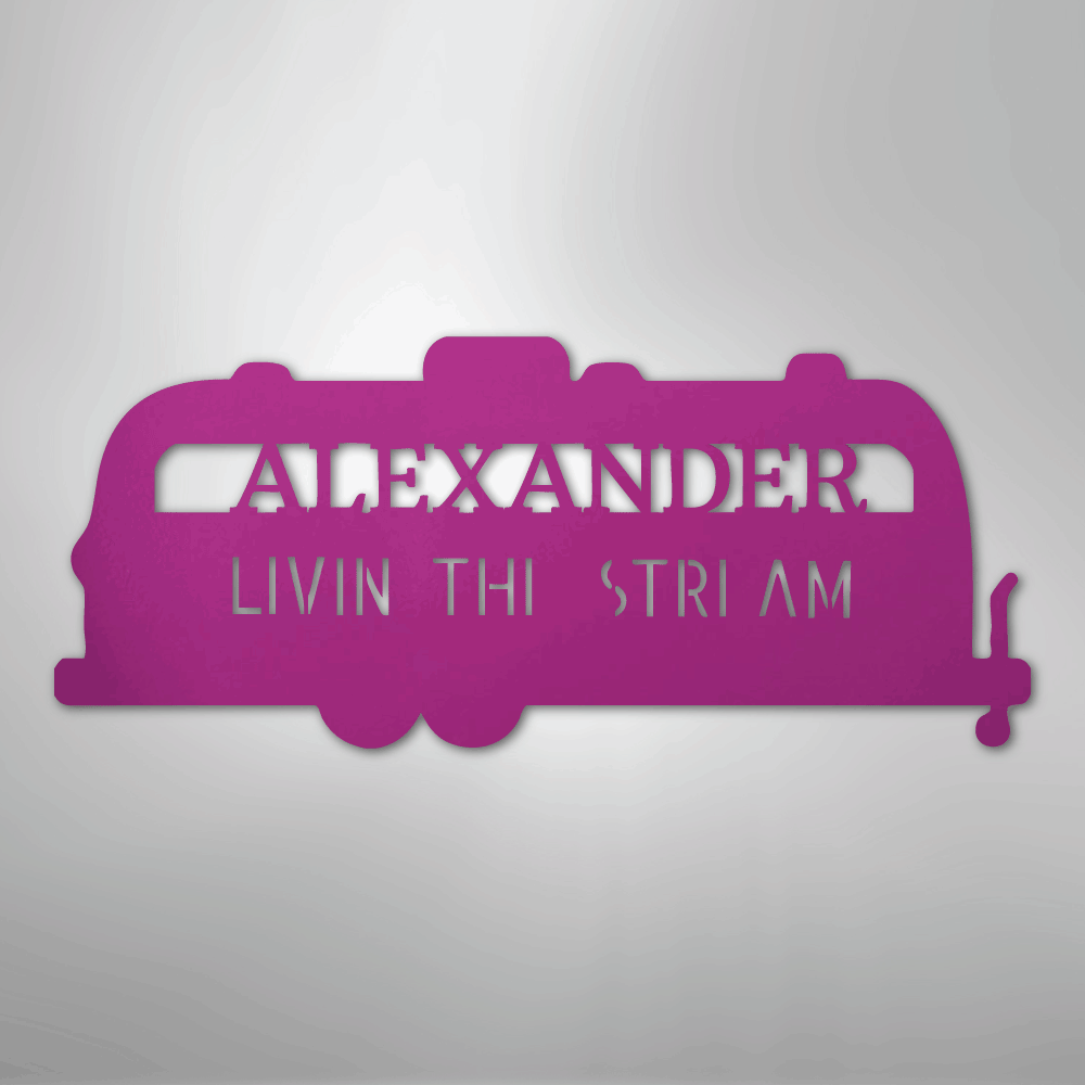 Airstream Monogram - Steel Sign