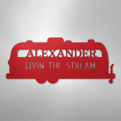 Airstream Monogram - Steel Sign