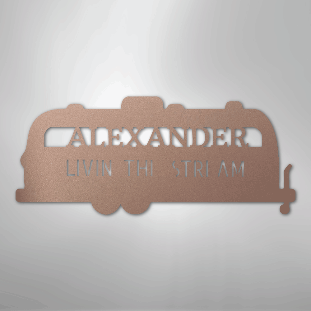 Airstream Monogram - Steel Sign