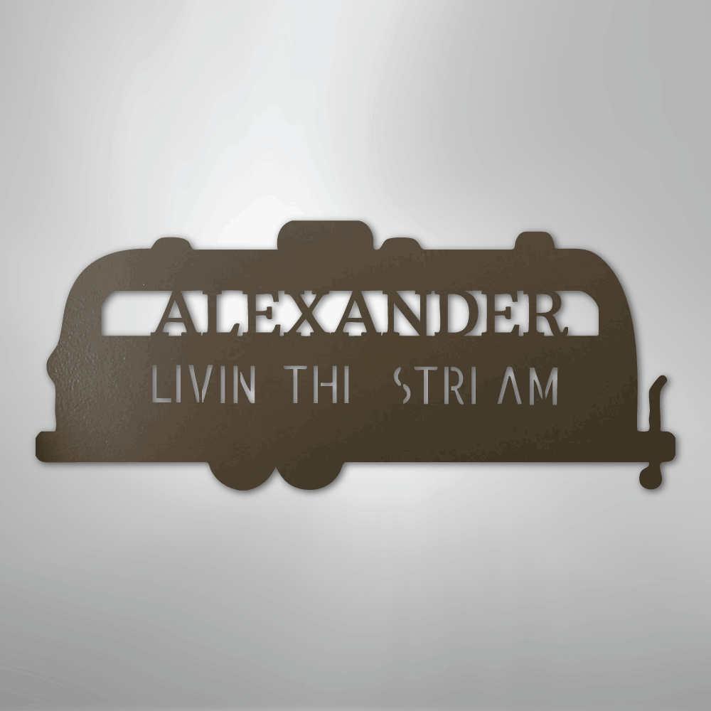 Airstream Monogram - Steel Sign
