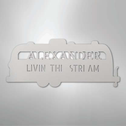 Airstream Monogram - Steel Sign