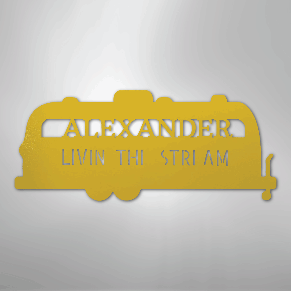 Airstream Monogram - Steel Sign