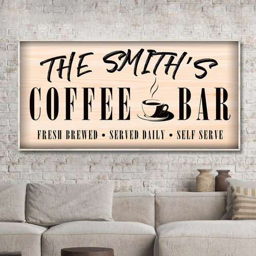 Coffee Bar Sign II