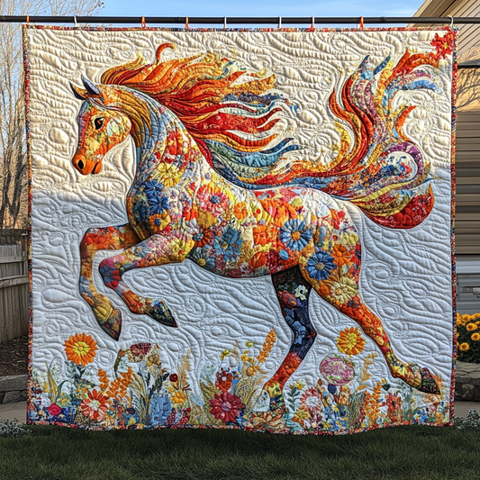 Majestic Motion Quilted Blanket - Throw (55" x 60")