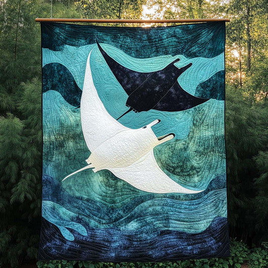 Manta Glide Quilted Blanket - Throw (55" x 60")