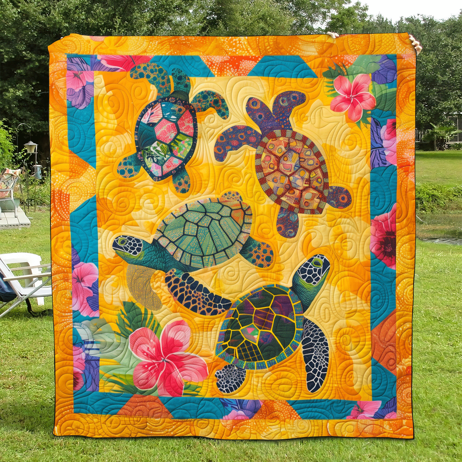 Throw (55'' x 60'')
