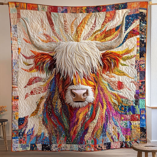 Meadow Bliss Quilted Blanket - Throw (55" x 60")