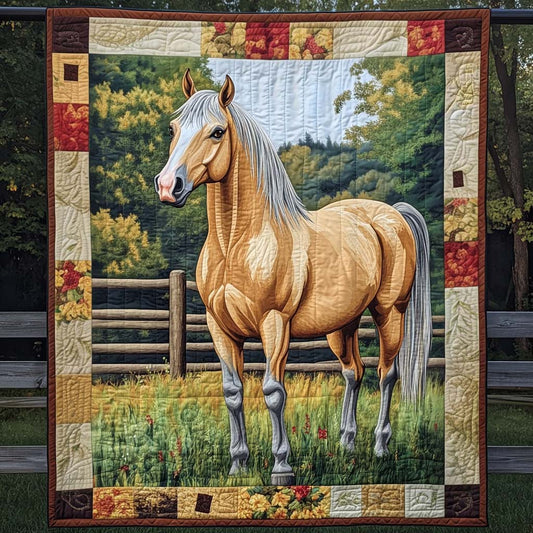 Meadow Guardian Quilted Blanket - Throw (55" x 60")