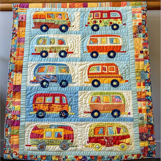 Meadow Hideaway Quilted Blanket - Throw (55" x 60")