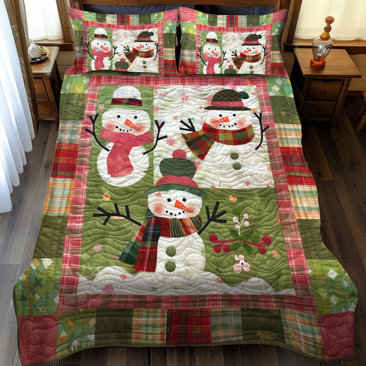 Merry & Bright 3-Piece Quilted Bedding Set - Single (59" x 70")