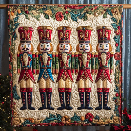 Merry Guardian Quilted Blanket - Throw (55" x 60")