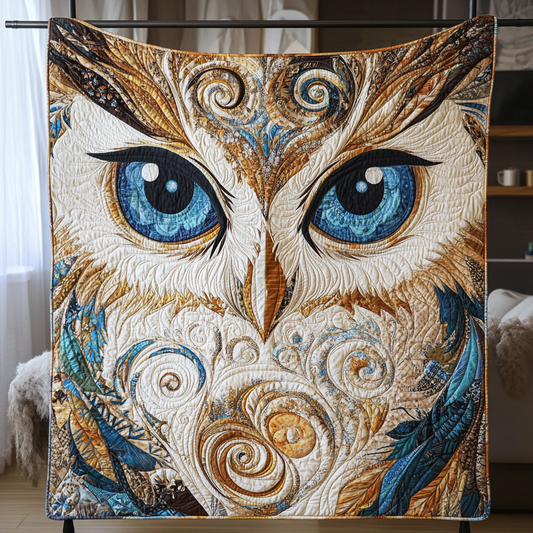 Midnight Mystics Quilted Blanket - Throw (55" x 60")