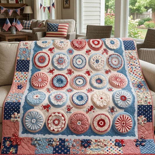 Midnight Burst Patriot Quilted Blanket - Baby (30" x 40") - Pack 1