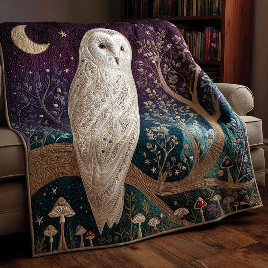 Midnight Owl Flight Quilted Blanket - Baby (30" x 40") - Pack 1