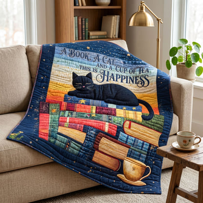 Baby (30" x 40") /Pack 1 /Midnight Reader Blue Quilted Blanket