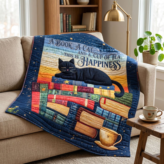 Midnight Reader Quilted Blanket - Midnight Reader Blue Quilted Blanket - Baby (30" x 40") - Pack 1