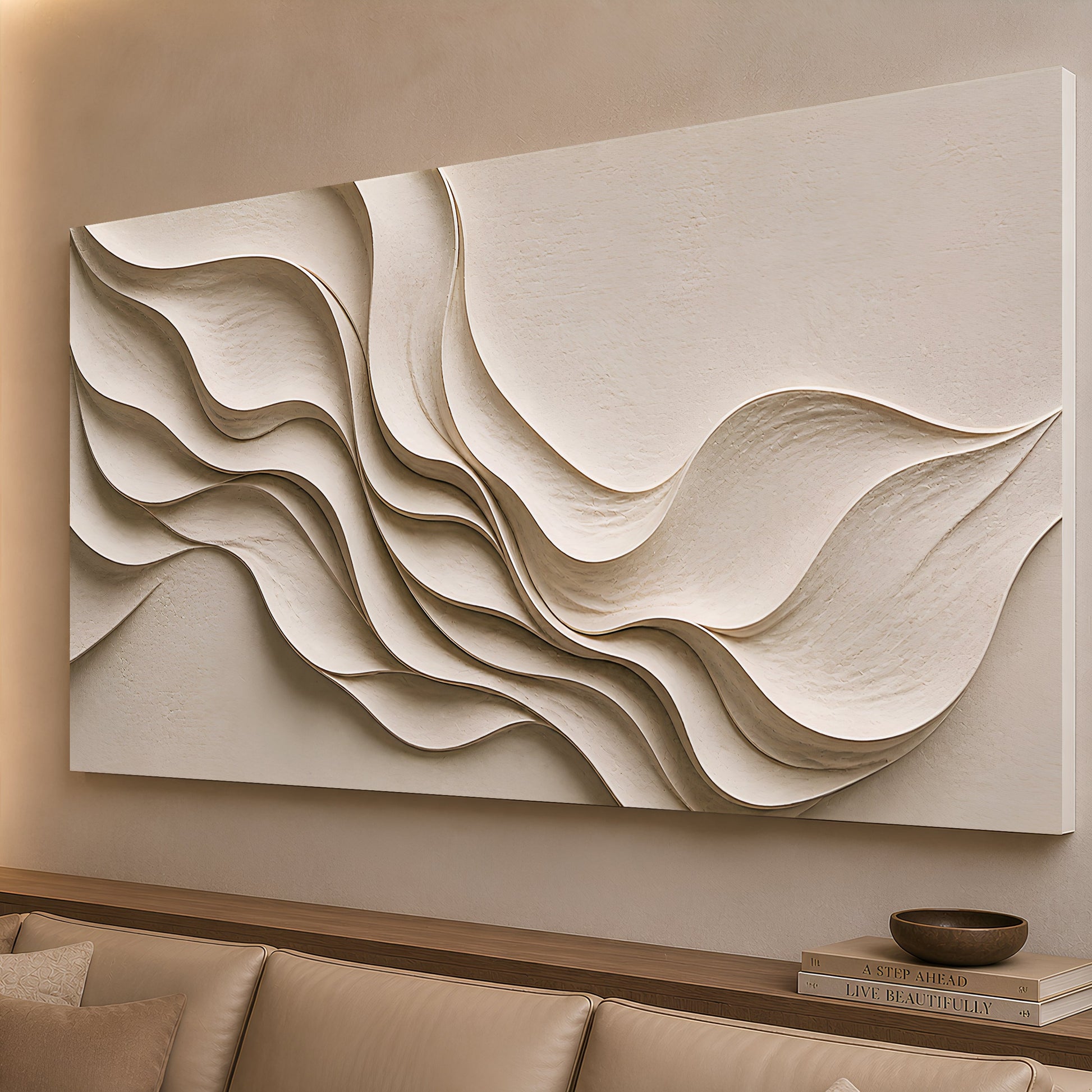 Minimalist Fabric Wave