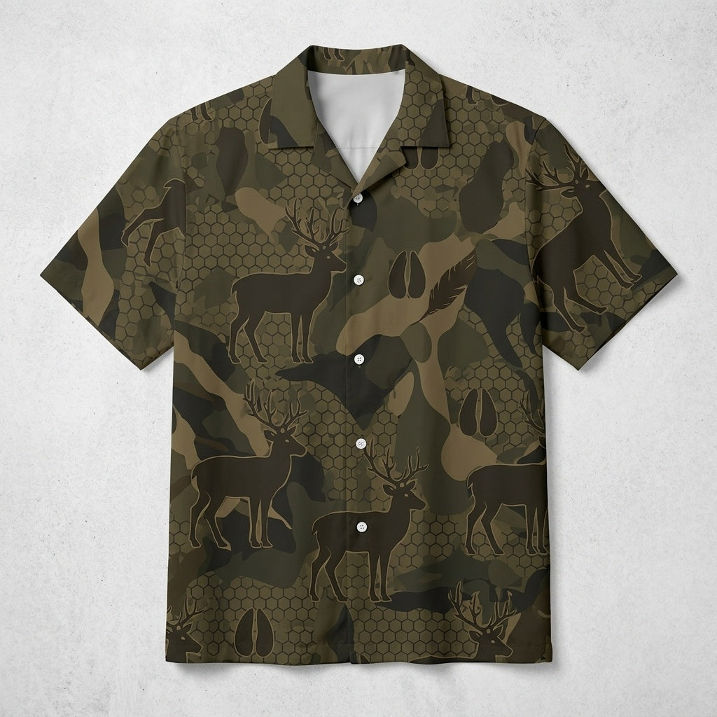 Deer Hunting Hawaiian Shirt