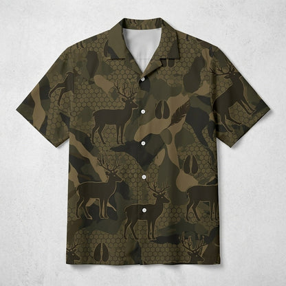 Deer Hunting Hawaiian Shirt