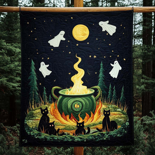 Monster Mash Quilted Blanket - Throw (55" x 60")