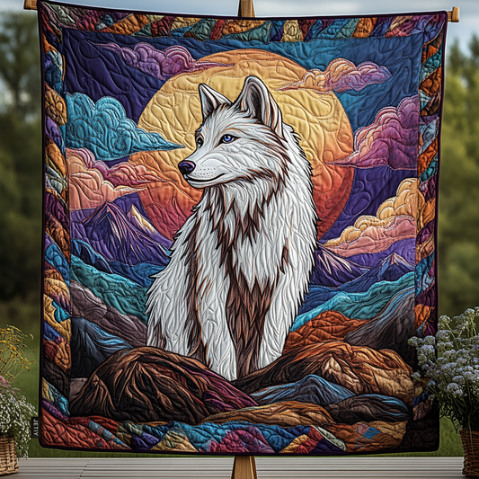 Moonlit Pack Quilted Blanket - Throw (55" x 60")