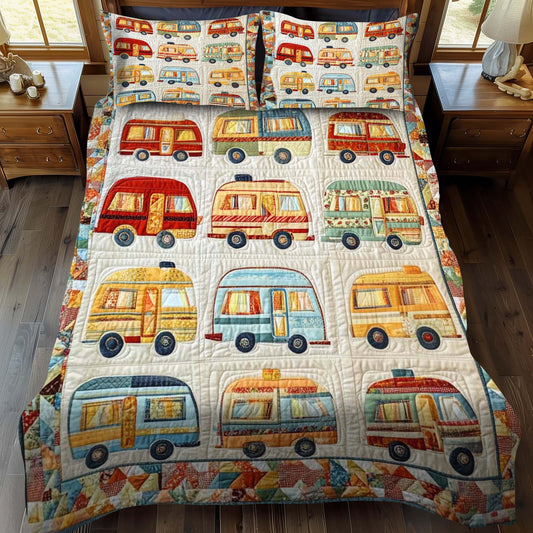 Mountain Air 3-Piece Quilted Bedding Set - Single (59" x 70")