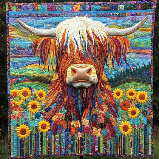 Mountain Meadows Quilted Blanket - Throw (55" x 60")