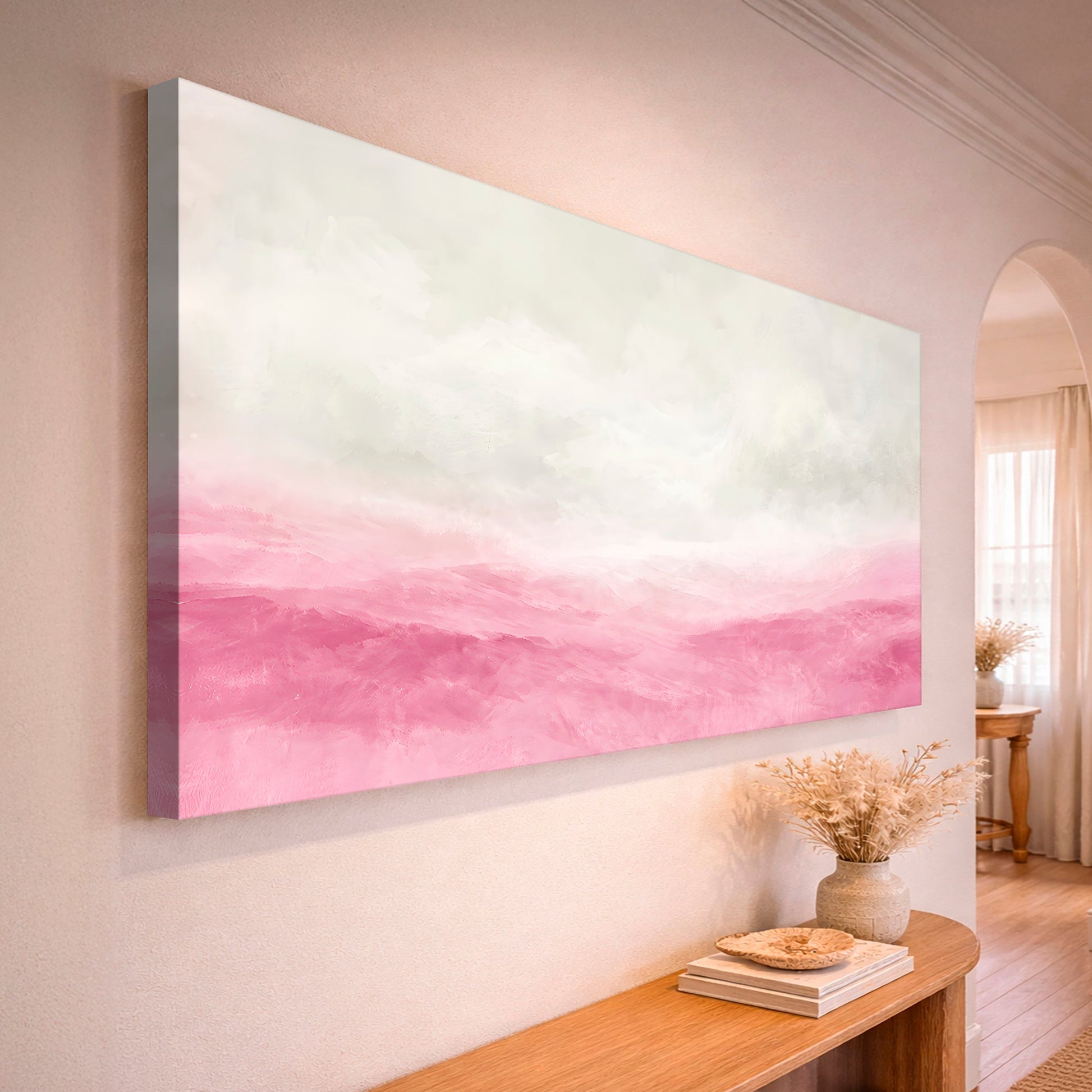 Muted Pink - canvas