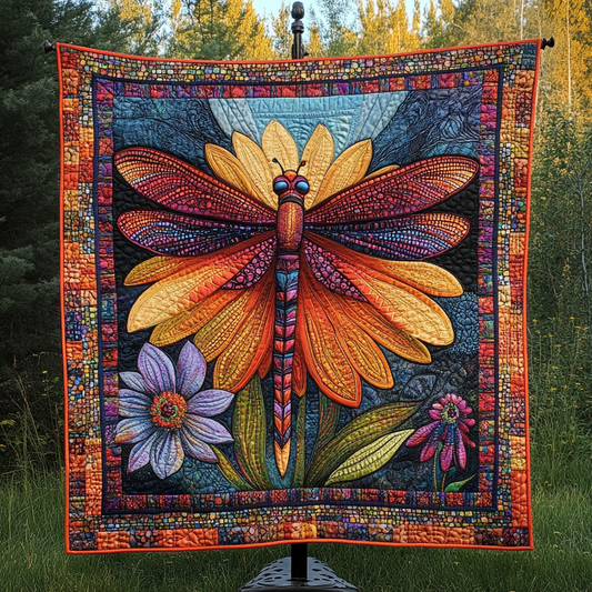Mystic Flight Quilted Blanket - Throw (55" x 60")