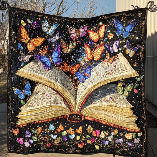 Mystic Meadow Quilted Blanket - Throw (55" x 60")