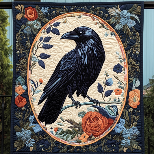 Mystic Shadow Quilted Blanket - Throw (55" x 60")