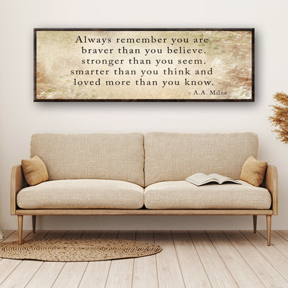 You Are Loved More Than You Know Grunge Sign
