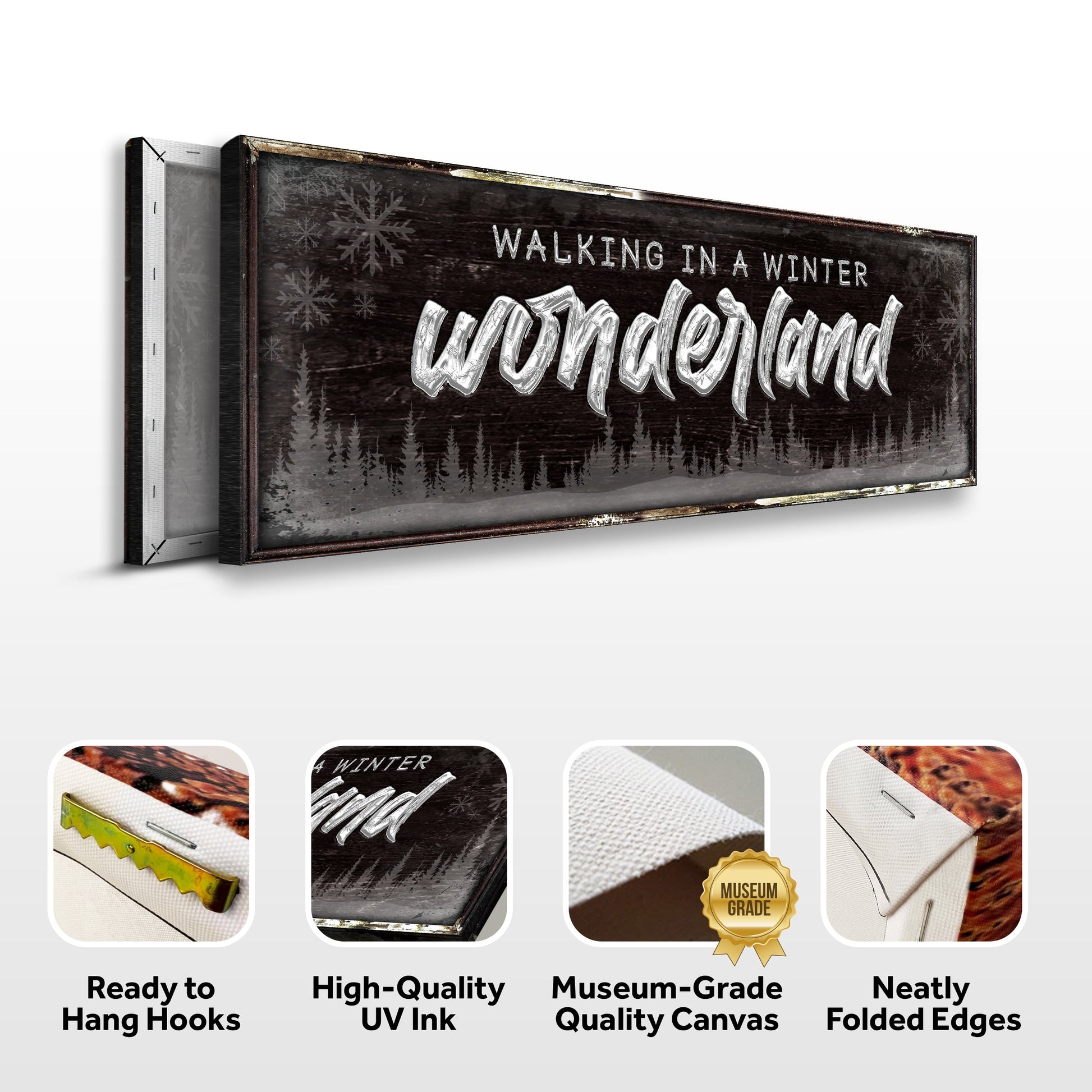 Walking In Winter Wonderland Sign