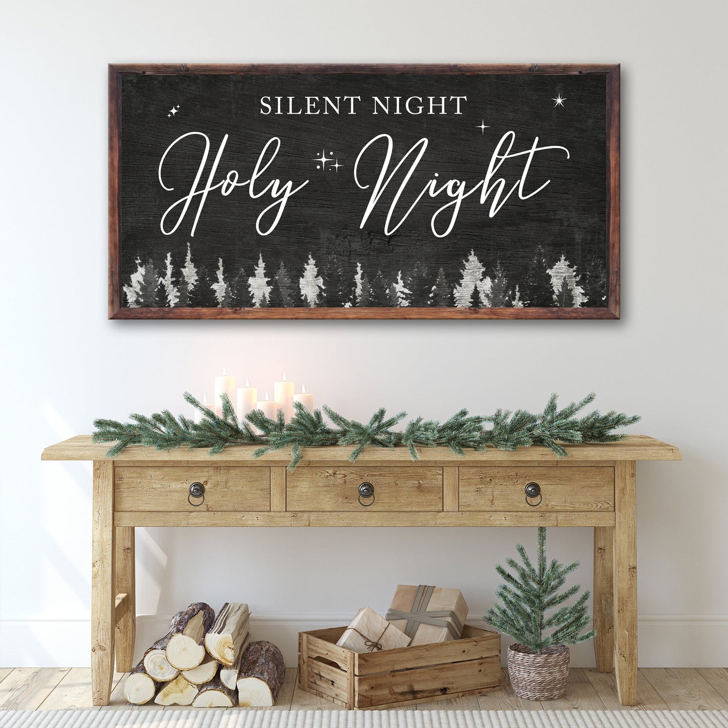 Silent Night Holy Night Sign III