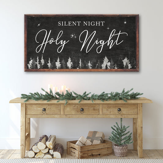 Silent Night Holy Night Sign III
